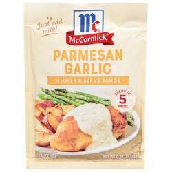 McCormick Parmesan Garlic Sauce Mix - 0.87 OZ 12 Pack