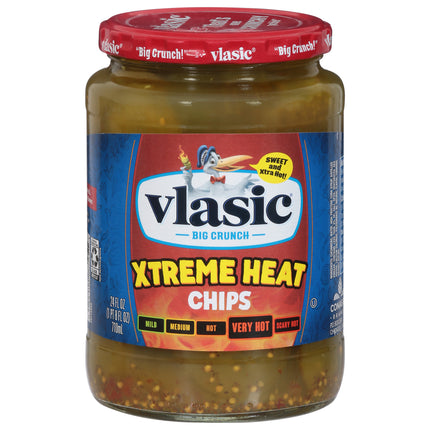 Vlasic Pickle Chips Xtreme Heat - 24 FZ 6 Pack