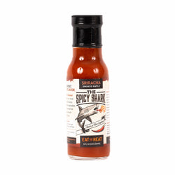 The Spicy Shark Smoked Maple Sriracha - 8 FL OZ 12 Pack