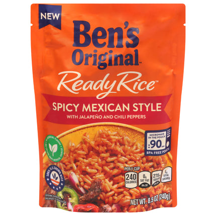 Ben's Original Spicy Mexican Ready Rice  - 8.5 OZ 12 Pack