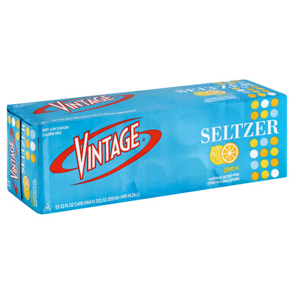 Vintage Seltzer Lemon - 144 FZ 2 Pack