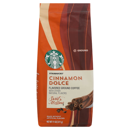 Starbucks Ground Coffee Cinnamon Dolce - 11 OZ 6 Pack