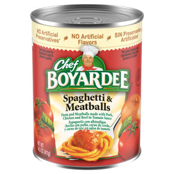 Chef Boyardee Spaghetti And Meat Pasta Can  - 14.5 OZ 24 Pack