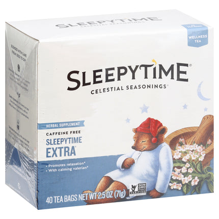 Celestial Seasonings Sleepytime Extra Wellness Tea - 40 CT 6 Pack