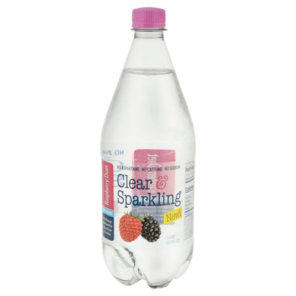 Clear & Sparkling Raspberry Duet Water Beverage 1 lt - 33.8 FZ 12 Pack