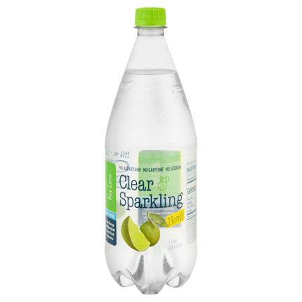 Clear & Sparkling Key Lime Water Beverage 1 lt - 33.8 FZ 12 Pack