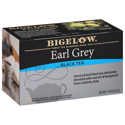 Bigelow Earl Grey Black Tea - 20 CT (Single Item)