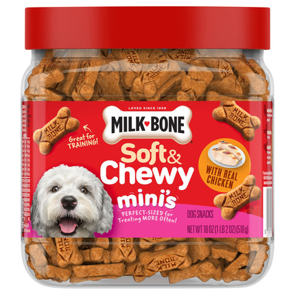 Milkbones Soft And Chewy Minis Dog Treats - 18.0 OZ 2 Pack