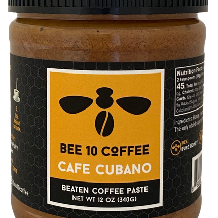 Bee10 Coffee Cafe Cubano Coffee Paste - 12 OZ 12 Pack