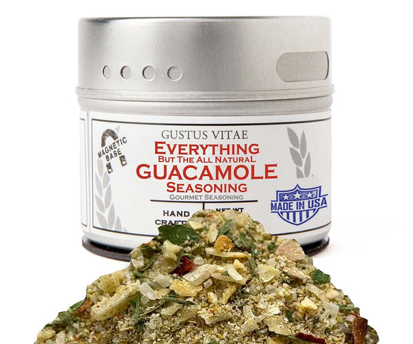 Gustus Vitae Everything But The All Natural Guacamole Seasoning
