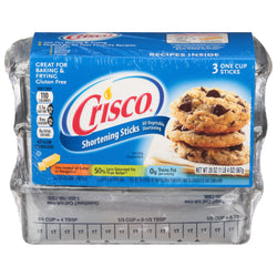 Crisco Shortening Sticks - 20.0 OZ 12 Pack