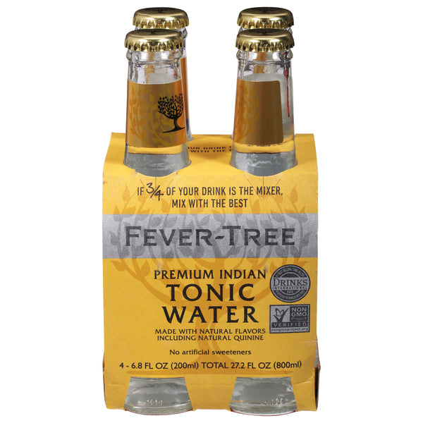 (8 Bottles) Fever-Tree Premium Tonic Water, 16.9 Fl Oz