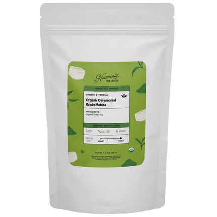 Organic Bulk Ceremonial Grade Matcha Green Tea Powder, 125 g