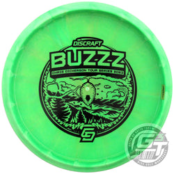 Discraft Limited Edition 2023 Tour Series Chris Dickerson Understamp Swirl ESP Buzzz Midrange Golf Disc