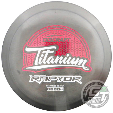 Discraft Titanium Raptor [Discontinued Stamp] Distance Driver Golf Disc