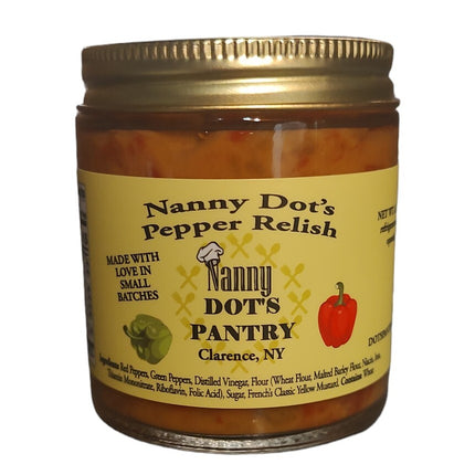 Dots Pantry Nanny Dots Pepper Relish - 4.5 OZ 24 Pack