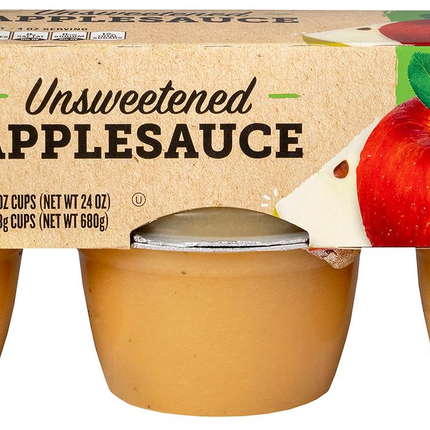 IGA Applesauce Unsweetened - 24 OZ 6 Pack