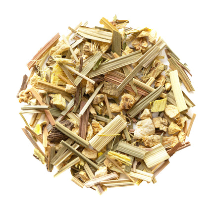 Organic Lemon Ginger, Bulk Loose Leaf Herbal Tisane, 16 Oz.