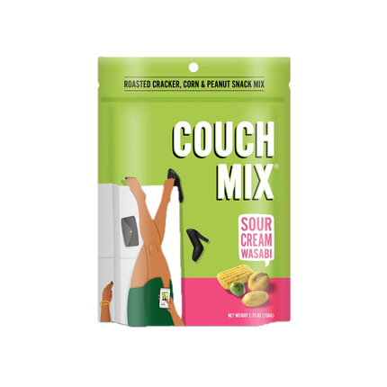 Bruce Julian Heritage Foods Couch Mix Sour Cream Wasabi - 2.75 OZ 24 Pack