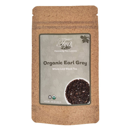 Heavenly Tea Leaves Organic Earl Grey, Loose Leaf Black Tea, Essentials Collection - 0.92 OZ 12 Pack