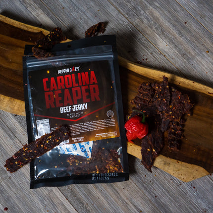 Carolina Reaper Beef and Bacon Jerky Bundle