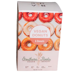 Southern Roots Vegan Bakery Original Glaze Donut - 11.5 OZ 4 Pack