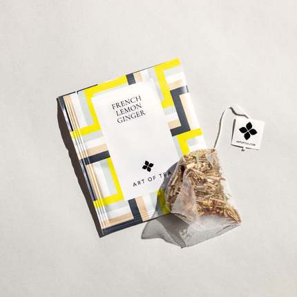 French Lemon Ginger Eco Teabag Sachets