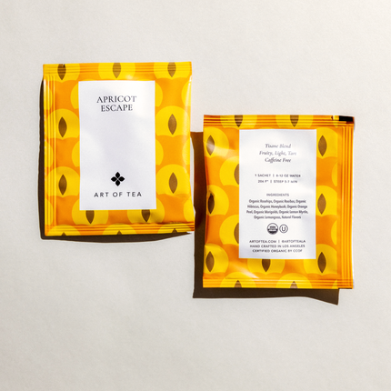 Apricot Escape Eco Teabag Sachets