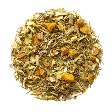 Organic Turmeric Ginger, Bulk Loose Leaf Herbal Tisane, 16 Oz.