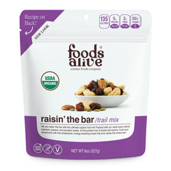 Foods Alive Raisin' The Bar Trail Mix - 8 OZ 6 Pack