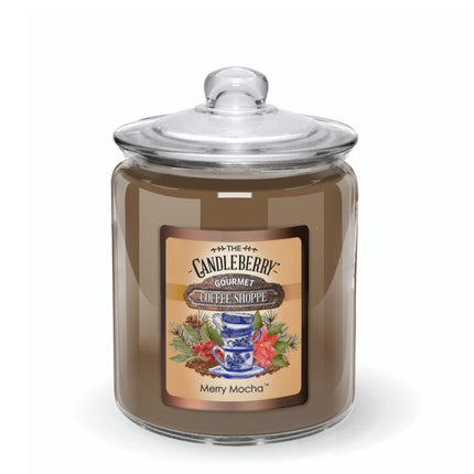 Coffee Shoppe - Merry Mocha™, 3 - Wick, Candy Jar Candle (Collective)