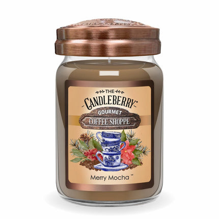 Coffee Shoppe - Merry Mocha™, Large Jar Candle (Collective)