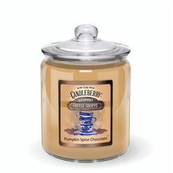 Coffee Shoppe - Pumpkin Spice Chocolate™, 3 - Wick, Candy Jar Candle (Collective)