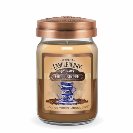 Coffee Shoppe - Roasted Vanilla Cappuccino ™, Large Jar Candle (Collective)