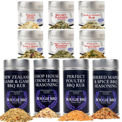 Complete Holiday Mains & Sides Meal Kit | 10 All Natural Gourmet Seasonings For Every Occasion