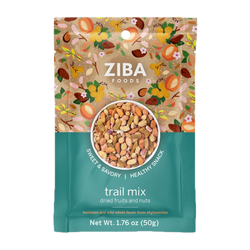 Ziba Foods Trail Mix - 1.76 OZ 12 Pack