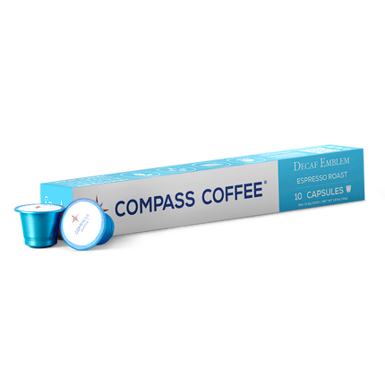 Decaf Emblem Espresso Capsules