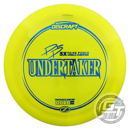 Discraft Elite Z Undertaker [Paige Pierce 5X] Distance Driver Golf Disc