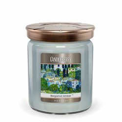 NOUVEAU™ - Bergamot Amber™, 3 - Wick, Candy Jar Candle (Collective)