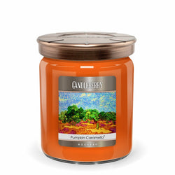 NOUVEAU™ - Pumpkin Caramello™, 3 - Wick, Candy Jar Candle (Collective)