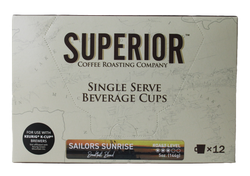 Superior Coffee Roasting Co. Keurig K-Cups - Sailors Sunrise - Breakfast Blend - 5 OZ 16 Pack