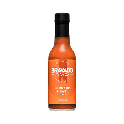 Serrano & Basil Hot Sauce