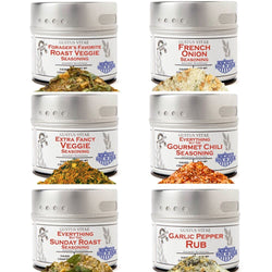 Slow Cooker Seasonings - 6 Spice Blends Gift Set