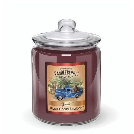 SPIRITS - Black Cherry Bourbon™, 3 - Wick, Candy Jar Candle (Collective)