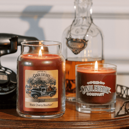 SPIRITS - Black Cherry Bourbon™, Large Jar Candle (Collective)