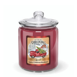 SPIRITS - Merry Christmas Bourbon™, 3 - Wick, Candy Jar Candle (Collective)