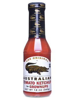 Food Imagineering Usa Original Australian Ketchup For Grownups - 12 OZ 12 Pack