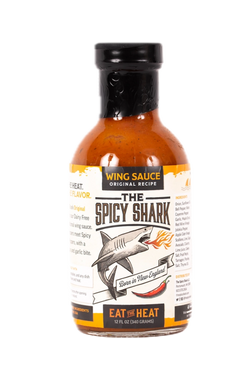 The Spicy Shark Wing Sauce - 12 FL OZ 12 Pack