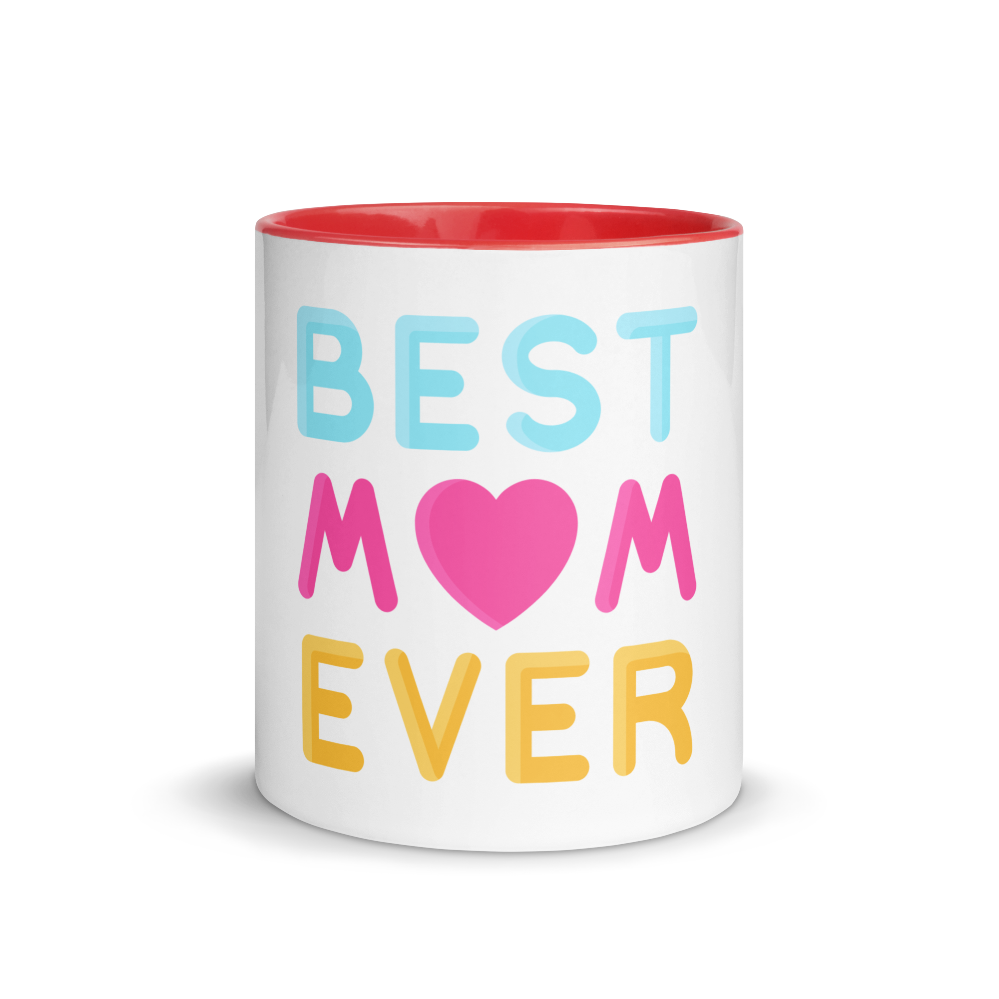 Best Mom Ever Mug with Color Inside