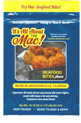 It's All About The Mac Seafood Bites - 1.3 LB 12 Pack